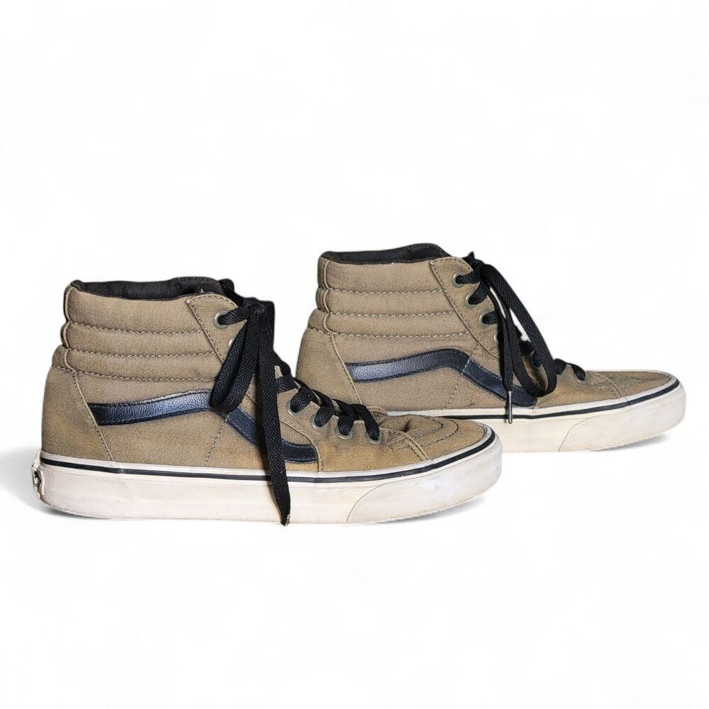 Vans Off The Wall Classic Sneaker Men’s 6.5 Women's 8 Olive Sk8t Shoe Skater
